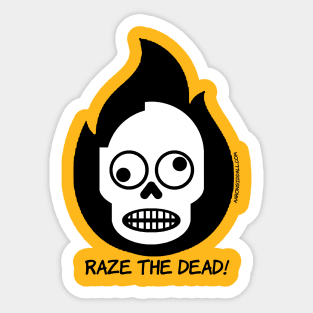 Zombie Hunter: Raze The Dead! Sticker